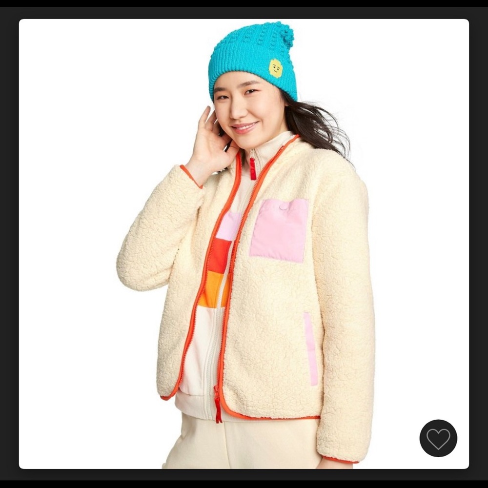 Womens Lego Sherpa jacket size